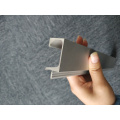 silver aluminium cabinet g shape profile handle for interior furniture cabinet decoration